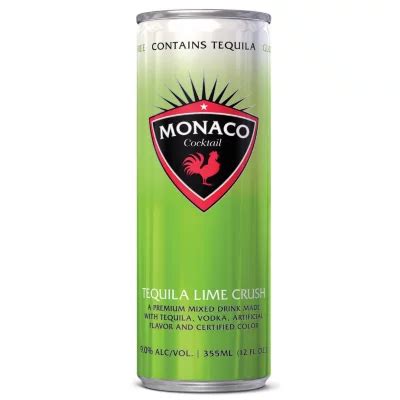 Monaco Watermelon Crush 355ML. . Monaco tequila lime crush calories